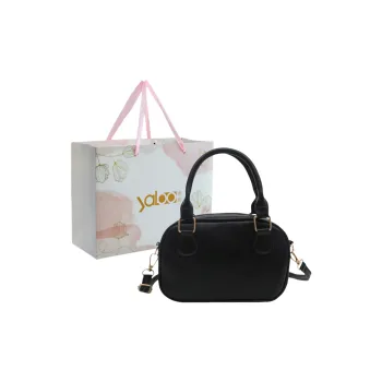 Yalu PU Shoulder Bag, Crossbody Bag, Handbag Unisex Black/Coffee/Brown