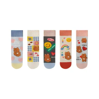 Temooues Mid Calf Socks Women's 5 Pack