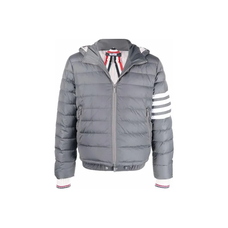 THOM BROWNE 4 Bar Padded Jacket-0