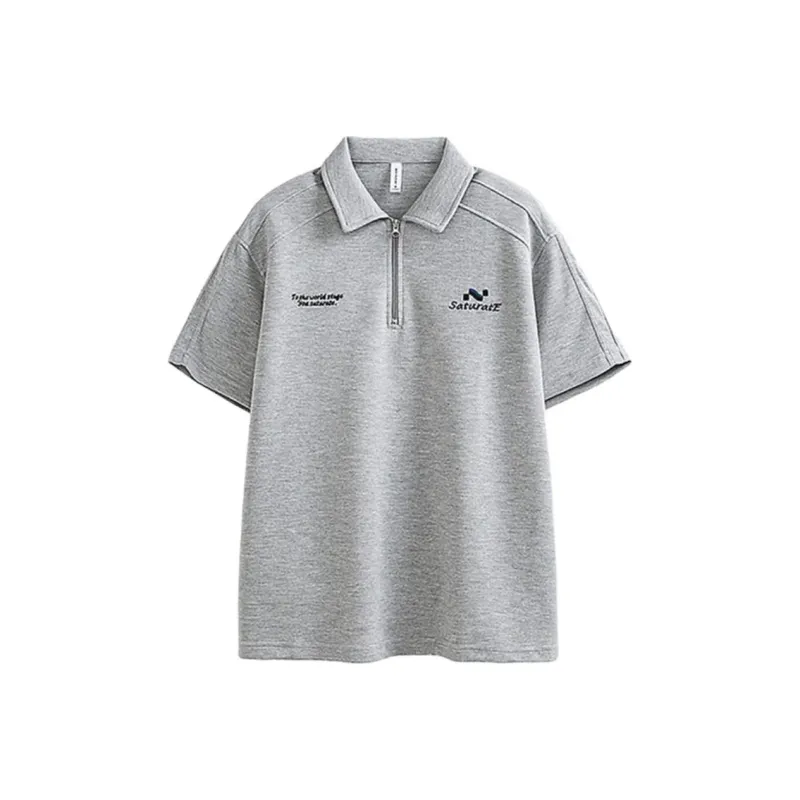 Fashion Business Casual Versatile T Shirt Men's-3