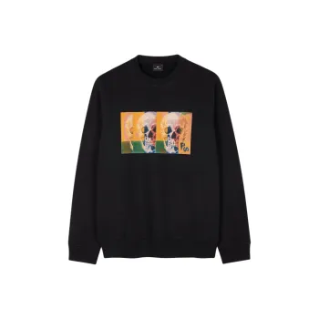 Paul Smith Skull Printed Crewneck Sweatshirt