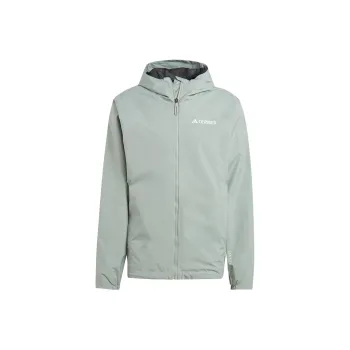 Adidas Waterproof And Windproof Windbreaker Jacket Men's Dusty Green