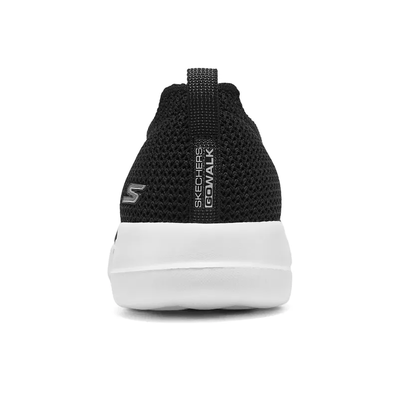 Skechers WOMEN'S GO WALK Anti Slip Wear Resistant Low Top Casual Shoes Women's Black White-3