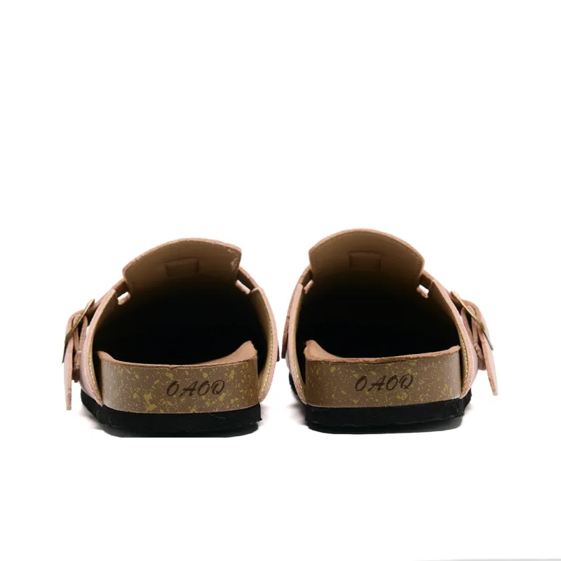 OAOQ Slip Resistant Abrasion Resistant Quiet Closed Toe Slippers Unisex-11