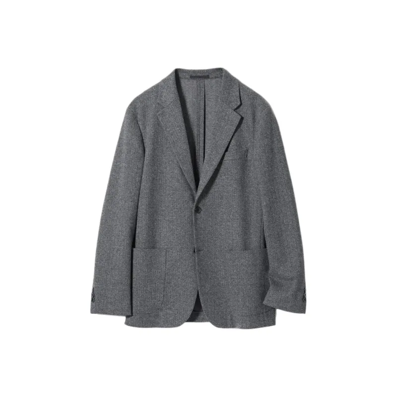 UNIQLO Business Suit Unisex Asphalt Gray-0