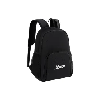 XTEP Polyester Backpack Unisex Black