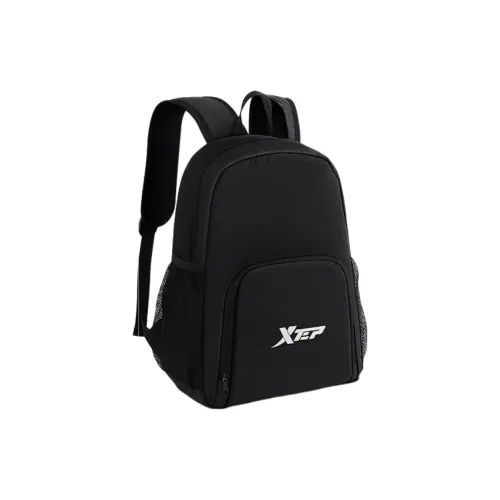 XTEP Polyester Backpack Unisex Black