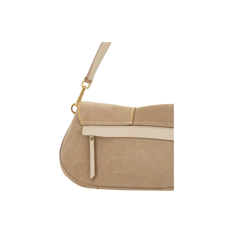 GIANNI CHIARINI Helena Round Shoulder Bag-4