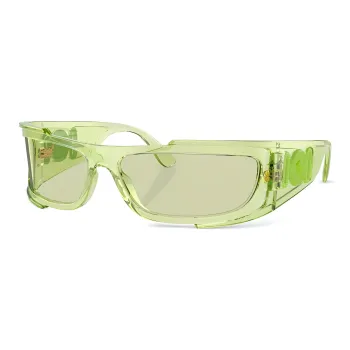 VERSACE Logo-plaque Rectangular-frame Sunglasses