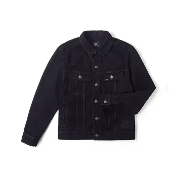 Lee Denim Jackets Men Black