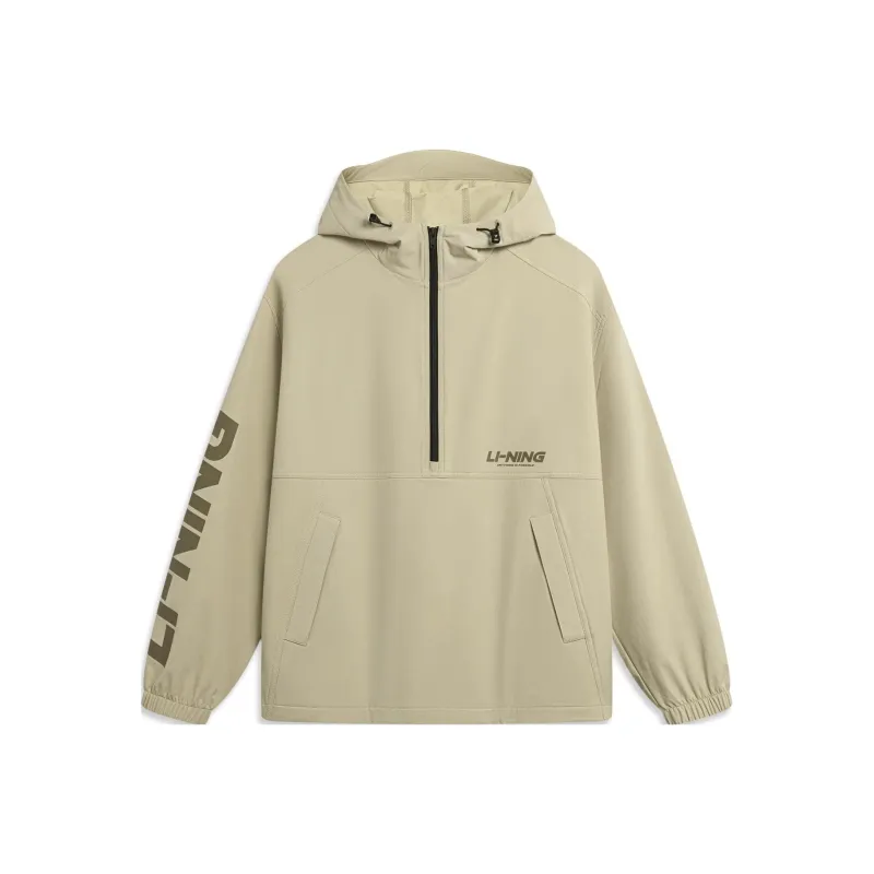 LiNing Sports Life Collection Jacket Unisex Kaka Coffee-0