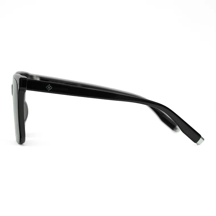 HELEN KELLER Plate Frame Square Sunglasses Unisex-9
