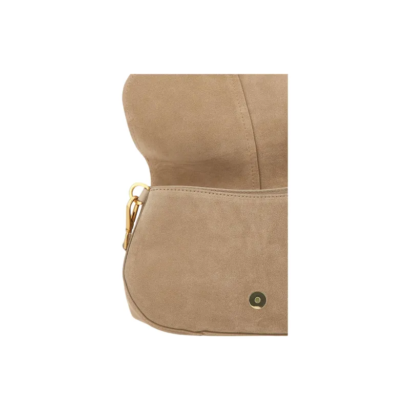 GIANNI CHIARINI Helena Round Shoulder Bag-3