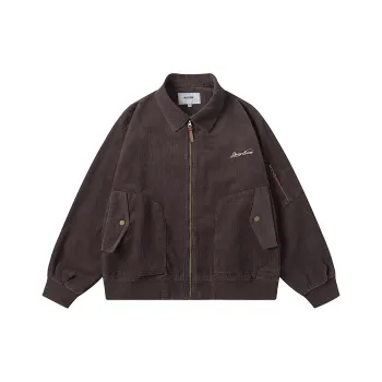 Heartboon Jackets Coats Unisex Brown