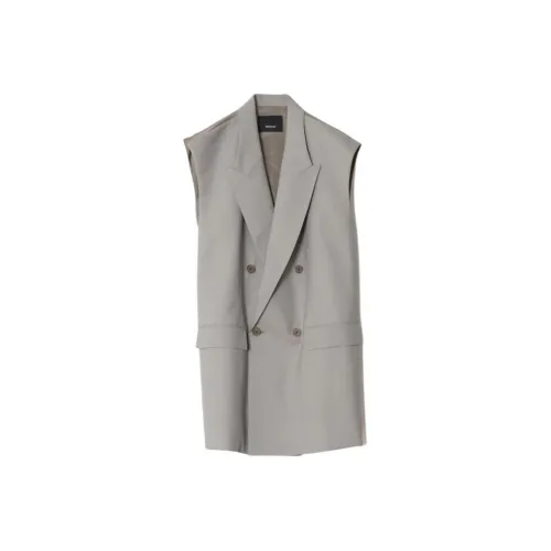 08 SIRCUS SS24 Vest Unisex Khaki Gray