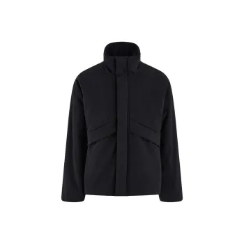Ferragamo Mock Neck Straight Cut Blouson