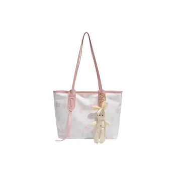 Versman Pu Tote Handbag, Shoulder Bag Regular Women's Khaki/Pink/Brown/Black