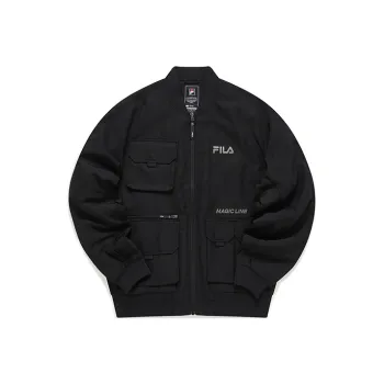 FILA Puffer Jacket Men's Jet Black