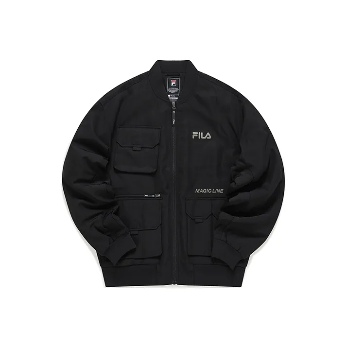 FILA Puffer Jacket Men's Jet Black-0