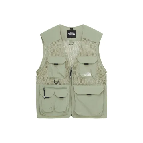 THE NORTH FACE M'S Exploring Mesh Vest Light Green Korea Version
