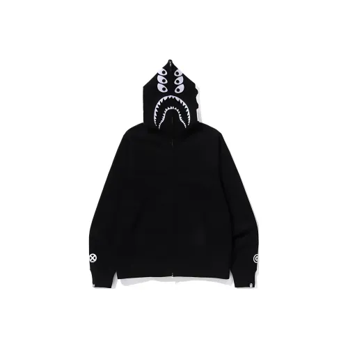 A BATHING APE X Bounty Hunter Mad Shark Full Zip Hoodie