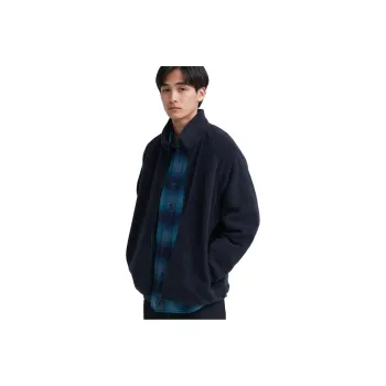 UNIQLO Jackets Unisex Navy Blue