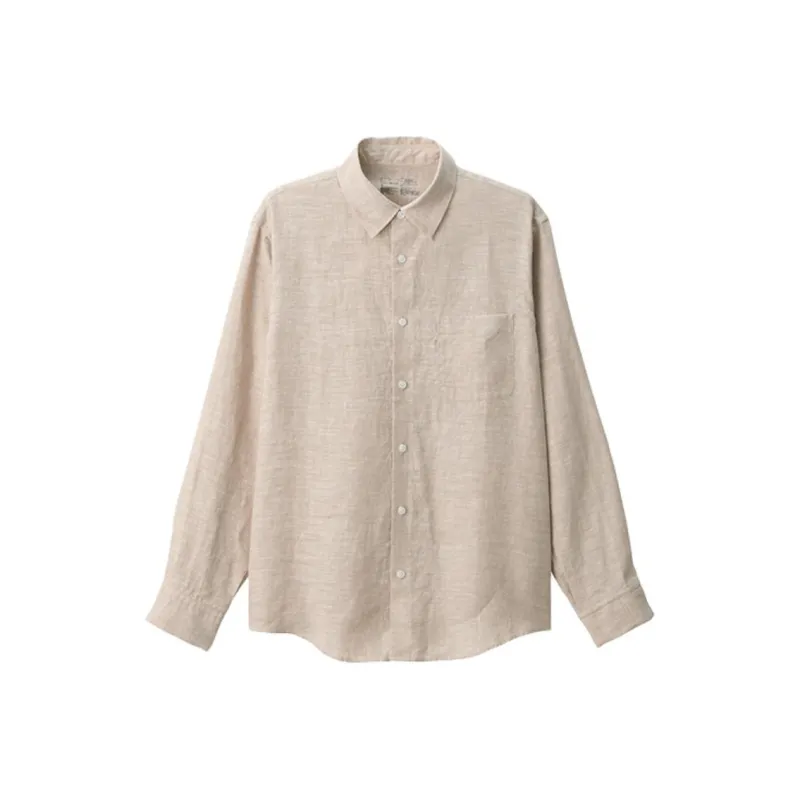 MUJI Hemp Collection Shirts Men-3