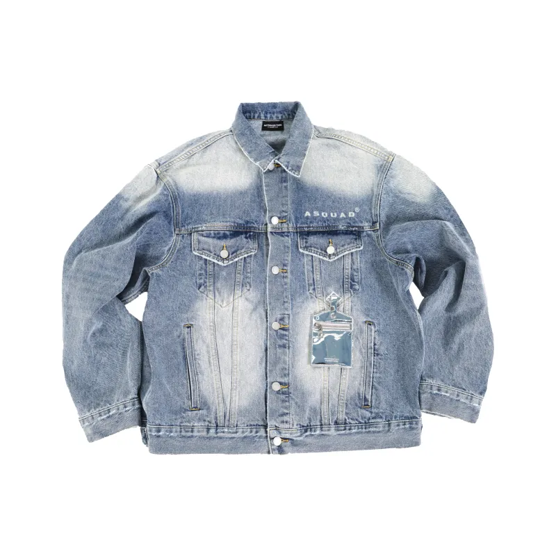 Nothingbutmini By Alphabet Squad Denim Jacket Unisex-3