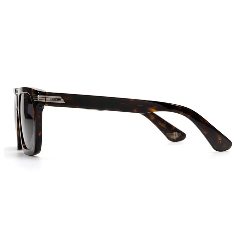 Police Plate Frame Square Sunglasses Unisex-4