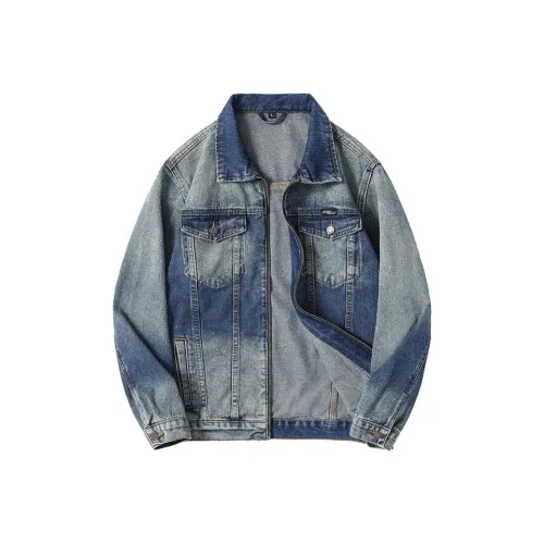 SANTASTIC Denim Jacket Men's Blue