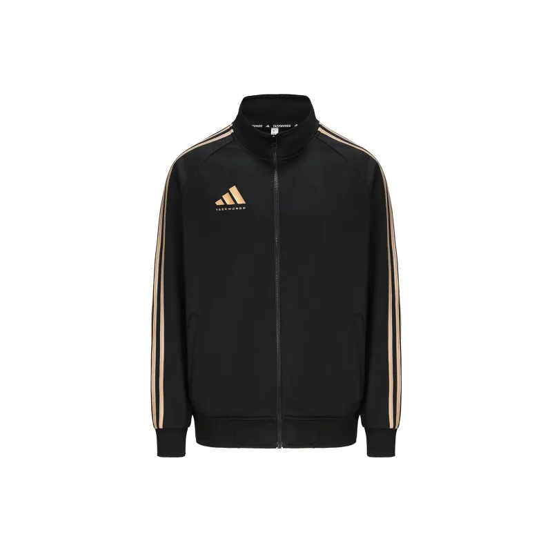Adidas Jackets Coats Unisex Black/Gold-0