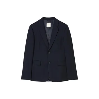 Sandro Micro Tweed print Blazer
