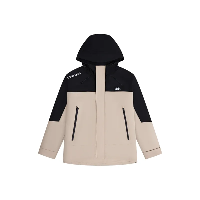 Kappa Windbreaker Jacket Men's Khaki-0