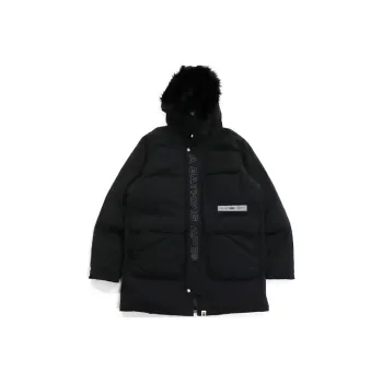 A BATHING APE Loose Fit Long Down Coat