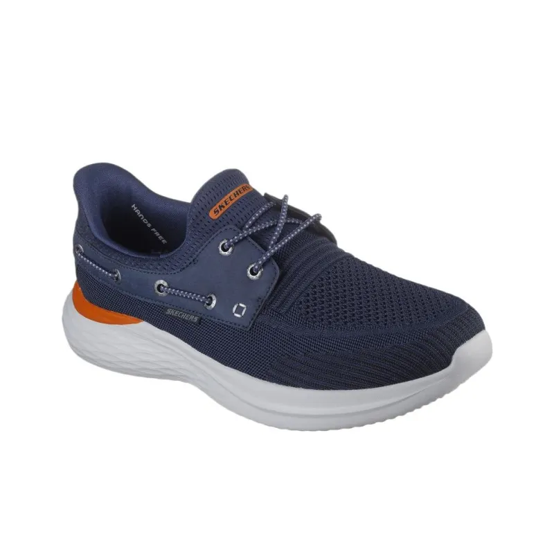 Skechers Lawson Parasail Low Top Casual Shoes Men's Blue-2
