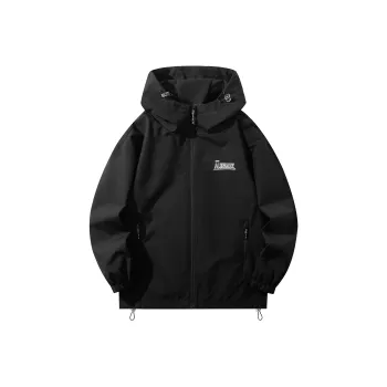 ALORGEEK Water Resistant Windbreaker Coats Unisex