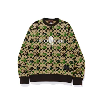 A BATHING APE X Coach Crewneck