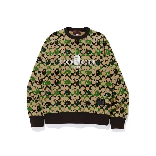 A BATHING APE X Coach Crewneck