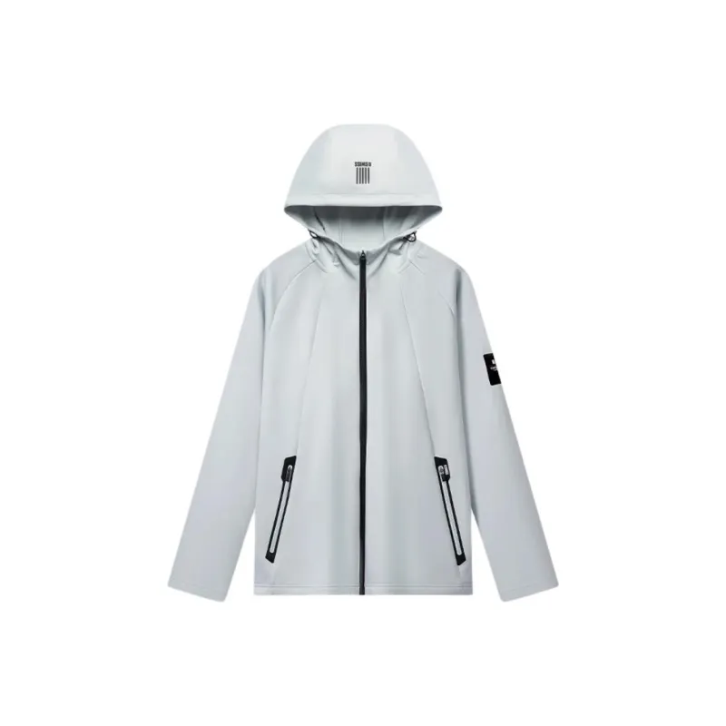 KSWISS Jacket Men's Light Gray Blue-0