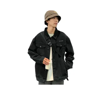 Tonlion Denim Jacket Men's Black