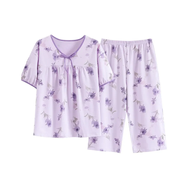 MADALLO Pajama Set Women's Light Purple-0