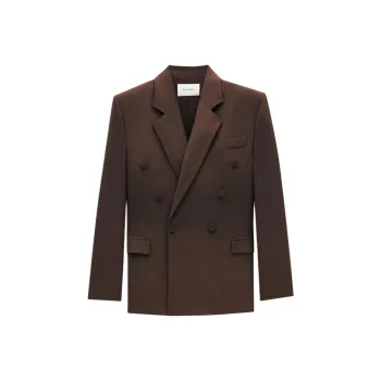 SAINT LAURENT Oversized Double Breasted Jacket