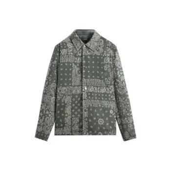 KITH Flocked Deconstructed Bandana Coaches Jacket