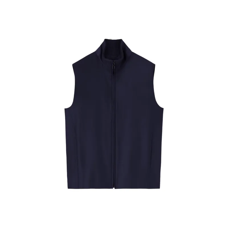 Loro Piana Vest Men's Marine Blue-0