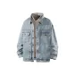 Denim Blue [Stand Collar Three and One]