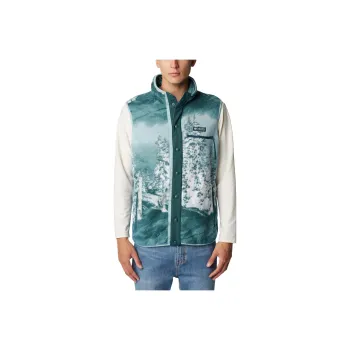 Columbia Helvetia Vests Men Dark Cyan