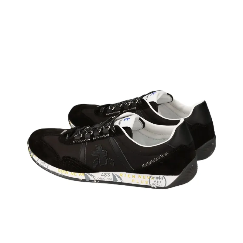 PREMIATA JACKYX 7495 Low Top Casual Shoes Men's Black-4