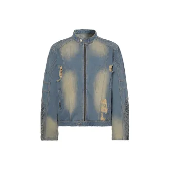 ROCAWEAR Denim Jacket Unisex Light Blue