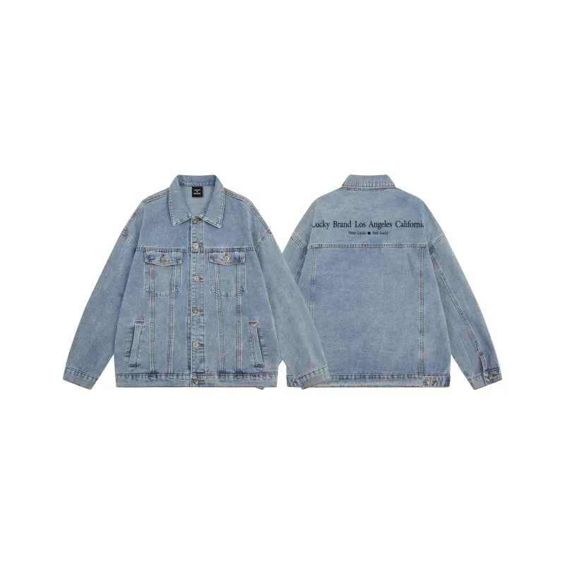 LUCKY BRAND Denim Jackets Unisex-3
