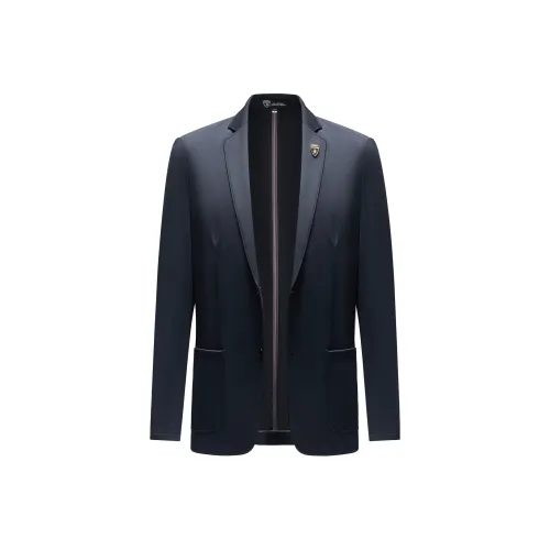 Automobili Lamborghini Business Suit Men's Dark Blue